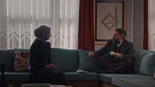 Mina Demirtas and Mert Turak in Kizil Goncalar (2023)