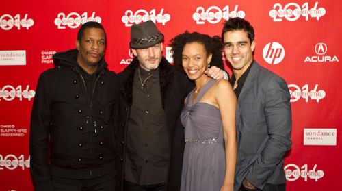 Barron Claiborne, John D. Harkrider, Lynn Hill, and Jorge Luna Premiere of All the Beautiful Things at the 2014 Sundance