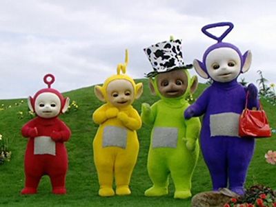 Pui Fan Lee, John Simmit, Nikky Smedley, and Dave Thompson in Teletubbies (1997)