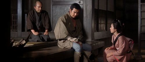 Shintarô Katsu and Kôichi Mizuhara in Zatoichi's Vengeance (1966)