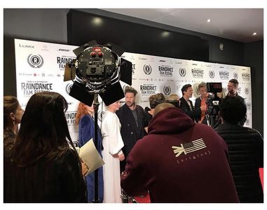 Tim Pritchett at the Premiere for Hurt by Paradise at The Raindance Film Festival in London