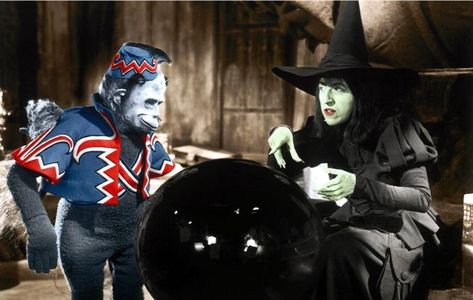 Margaret Hamilton and Pat Walshe in The Wizard of Oz (1939)