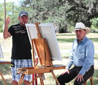 Robert Duvall and Matthew Dean Russell in Seven Days in Utopia (2011)