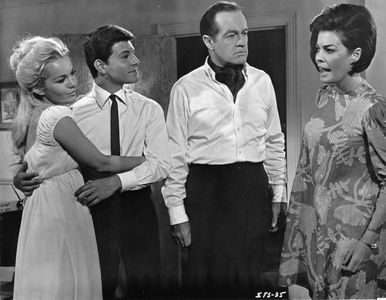 Frankie Avalon, Bob Hope, Tuesday Weld, and Rosemarie Frankland in I'll Take Sweden (1965)