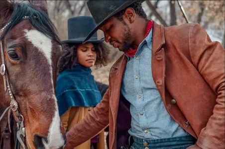 Shutchai Tym Buacharern, Jonathan Majors, and Zazie Beetz