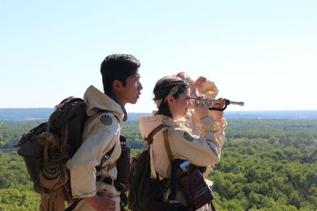 Teresa Marie Doran and Dan Lin in Flora (2017)