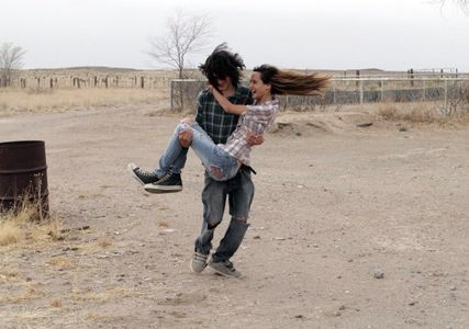 Adam Mediano and Mercedes Maxwell in Marfa Girl (2012)