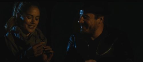 Barthélémy Grossmann and Doutzen Kroes in J'marche pas en arrière (2015)