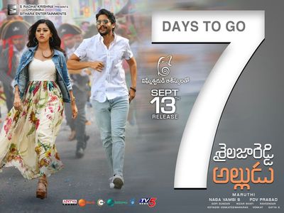 Naga Chaitanya Akkineni and Anu Emmanuel in Sailaja Reddy Alludu (2018)