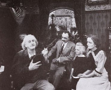 Karl Formes, Jane Wolfe, and Sigrid Eklof in The Wandering Musician (1912)