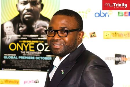 At the London premiere of ONYE OZI