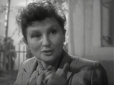 Lidiya Sukharevskaya in The Immortal Garrison (1956)