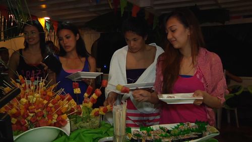 Sara Polverini, Jade Lopez, Yam Concepcion, and Jourdanne Castillo in Pantaxa (2012)