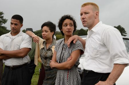 Joel Edgerton, Ruth Negga, Alano Miller, and Terri Abney in Loving (2016)