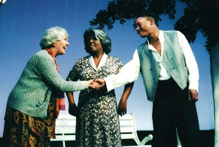 Miquel Brown, Ruth Madoc, and Andrew Osei-Karmen