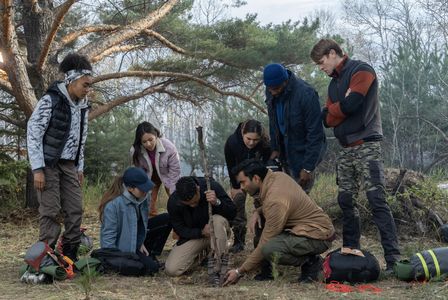 Natasha Calis, Praneet Akilla, Rebecca Kwan, Aason Nadjiwon, Thomas Elms, Mercedes Morris, Kheon Clarke, and Morgan Holm