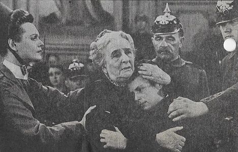 Rex Downing, Anna Neagle, Frank Reicher, and May Robson in Nurse Edith Cavell (1939)