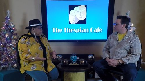 Mike Breyer and Lynne Newton in The Thespian Cafe (2018)