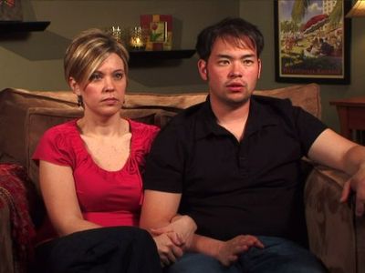 Kate Gosselin and Jonathan Gosselin in Jon & Kate Plus 8 (2007)