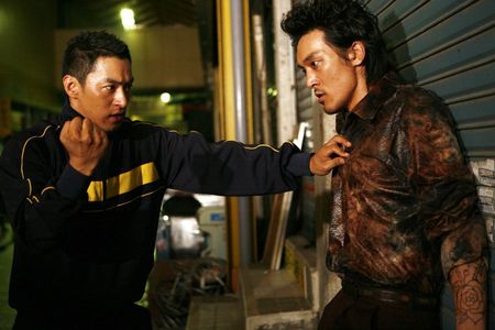 Ju Jin-Mo and Min-Joon Kim in A Love (2007)