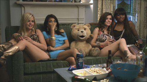 Sarah Fischer, Kristina Ellery, Chanty Sok, and Katelyn Lorren in Ted (2012)