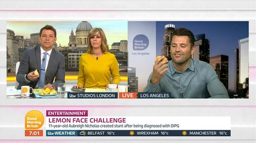 Kate Garraway, Ben Shephard, and Mark Wright in Good Morning Britain (2014)