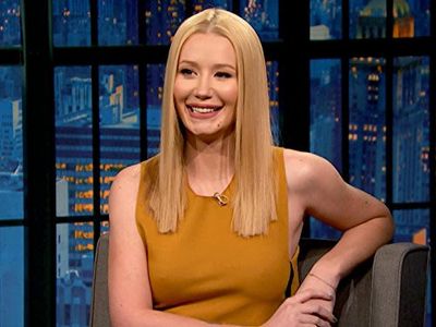 Iggy Azalea in Late Night with Seth Meyers (2014)