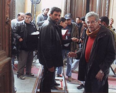 Youssef Chahine and Khaled Youssef in Chaos, This Is (2007)