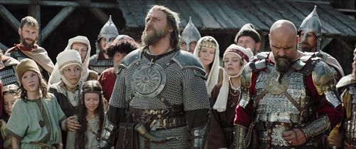 Oleh Voloschenko and Oleksandr Komarov in The Stronghold (2017)