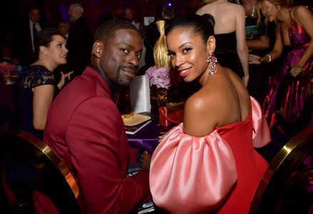 Sterling K. Brown and Susan Kelechi Watson at an event for The 71st Primetime Emmy Awards (2019)