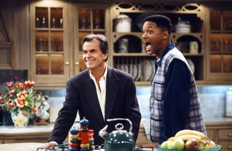 Will Smith and Dick Clark in The Fresh Prince of Bel-Air (1990)