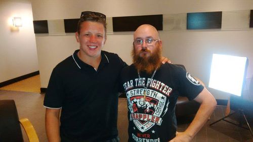 UFC Fighter Chris Horodecki and me