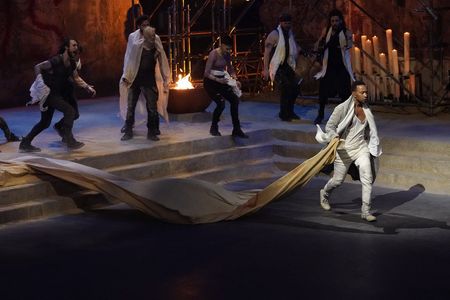 John Legend, Abby Corrigan, Erik Grönwall, and Vince Oddo in Jesus Christ Superstar Live in Concert (2018)