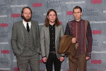 Sigur Rós, Jon Thor Birgisson, Orri P. Dyrason, and Georg Holm at an event for Game of Thrones (2011)