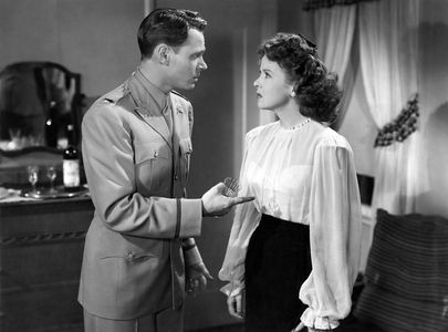 Ida Lupino and William Prince in Pillow to Post (1945)