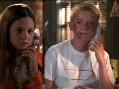 Scotty Leavenworth and Mackenzie Rosman in 7th Heaven (1996)