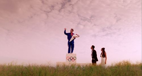 Mike Birbiglia, Amanda Perez, and Danny Borbon in Sleepwalk with Me (2012)