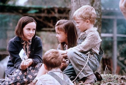 Jena Malone, Lindley Mayer, Jamison Stewart, and Timothy Stewart in Bastard Out of Carolina (1996)