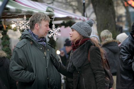 Lena Olin and Mikael Persbrandt in The Hypnotist (2012)