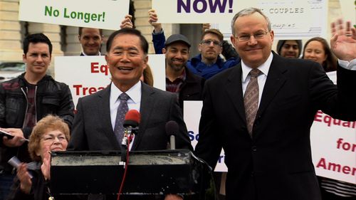 George Takei and Brad Takei in To Be Takei (2014)