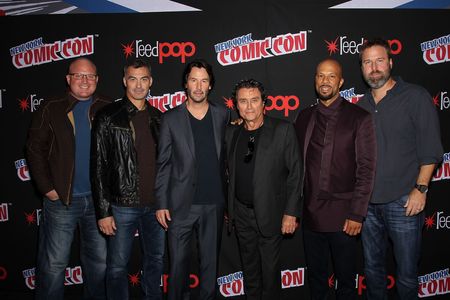 Keanu Reeves, Basil Iwanyk, Ian McShane, Chad Stahelski, Common, and Derek Kolstad