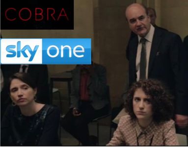 COBRA - David Haig, Caroline Hayes and Ellie Kendrick.