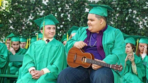 Troy and Brick graduation on The Middle