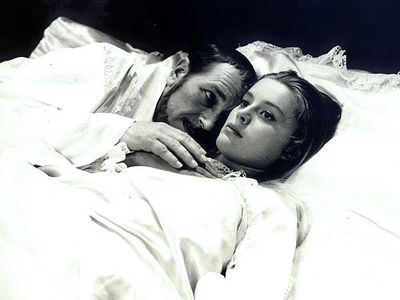 Ctibor Filcík and Magda Vásáryová in Krotká (1969)