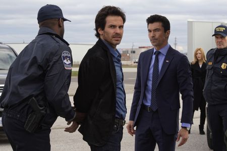 Santiago Cabrera and Ian Anthony Dale in Salvation (2017)