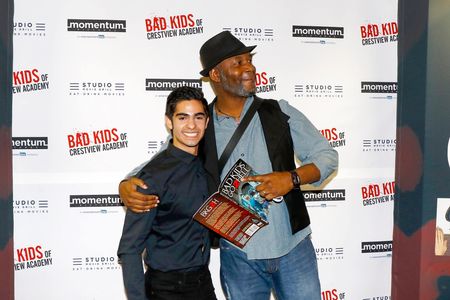 Scott Edward Logan and Matthew Frias at an event for Bad Kids of Crestview Academy (2017)