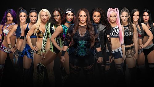 Pamela Martinez, Jessica McKay, Sarona Snuka, Trinity Fatu, Leah Van Dale, Daria Berenato, Mercedes Varnado, Sarah Bridg