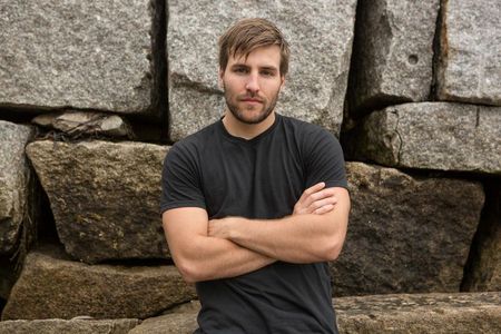 Portrait in Rockport Harbor, Maine.