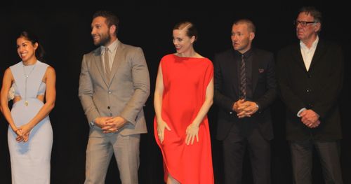 Sarah Roberts, Jai Courtney, Melissa George, Joel Edgerton and Tom Wilkinson at the world premiere of Felony at TIFF (20