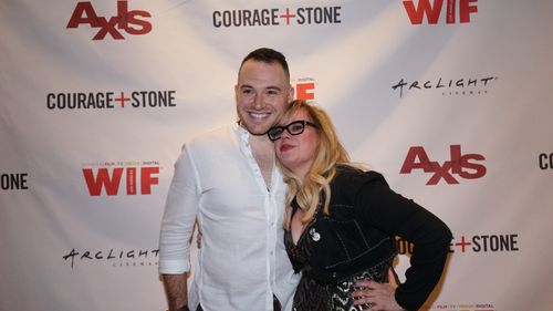 AXIS Premiere LA -- Emmett Hughes, Kirsten Vangsness